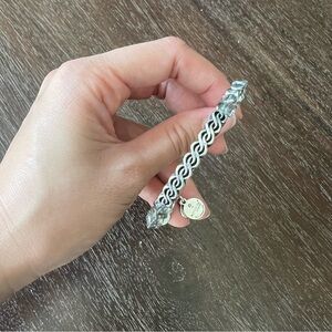 Alex and Ani Silver Indie Spirit Prism Winding Road Bracelet